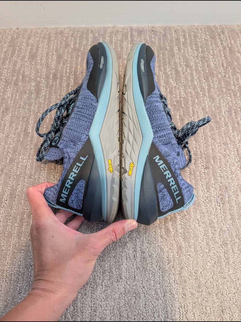 Merrell Mag-9 Women's Velvet Purple Trail Shoes - Picture 4 of 9